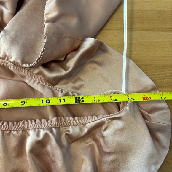 NWT Show Me Your Mumu Zoey Midi Bridesmaid Dress Ruffle Cutout Open Back large - Picture 9 of 10